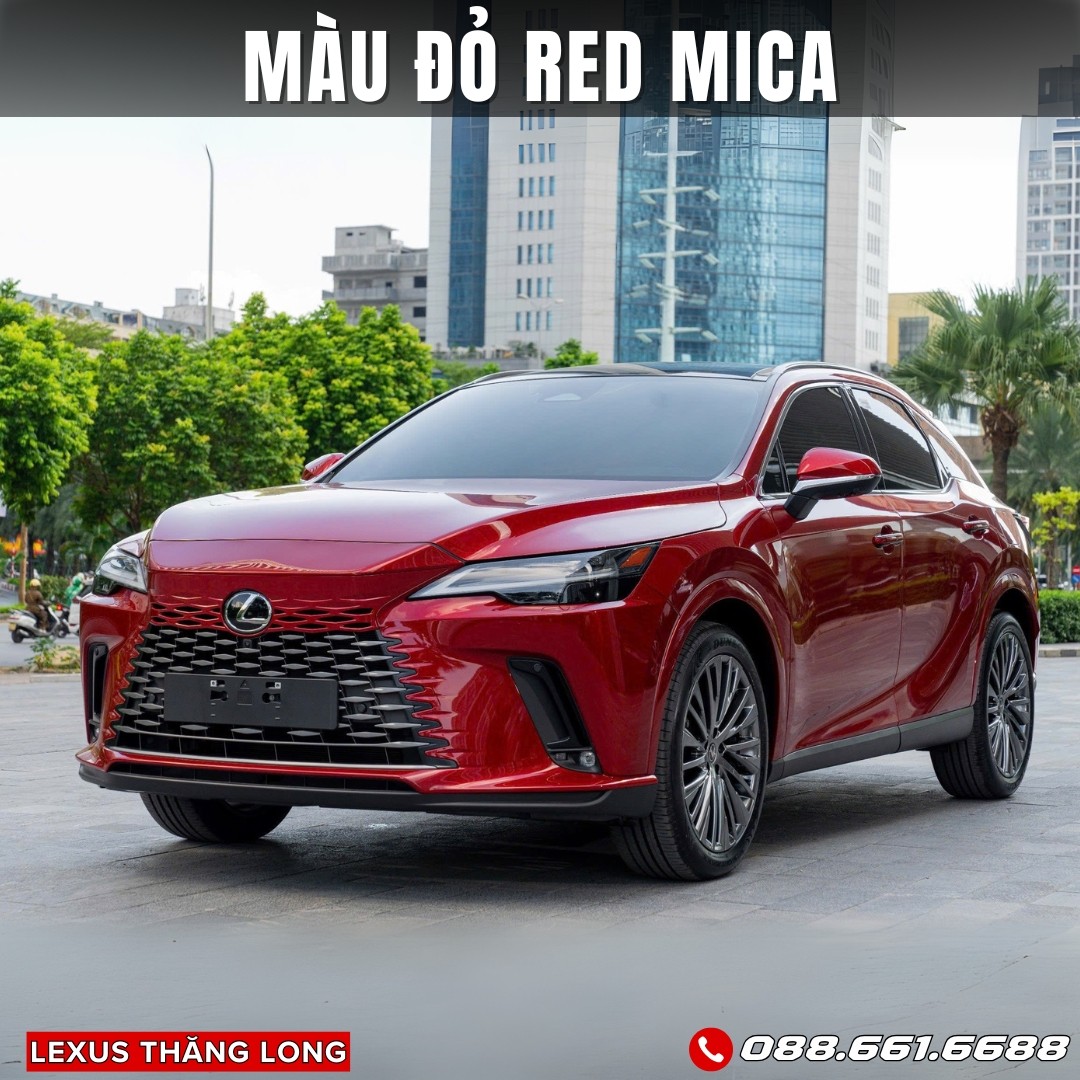 Lexus RX350 Premium màu đỏ